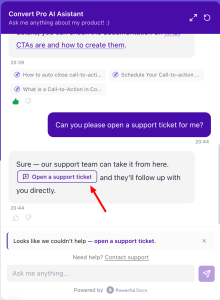 support ticket support auto